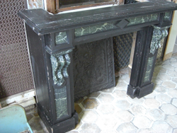 Historische houten schouw uit de collectie